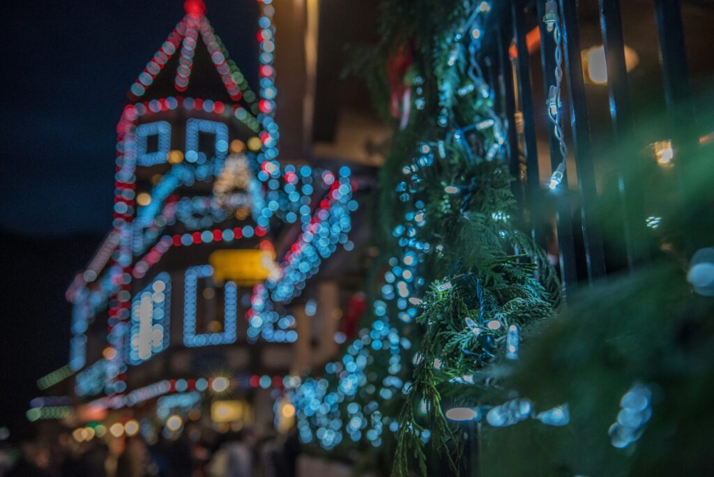 Leavenworth Bavarian Village Lights