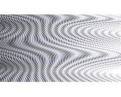 Example of moire in a photograph