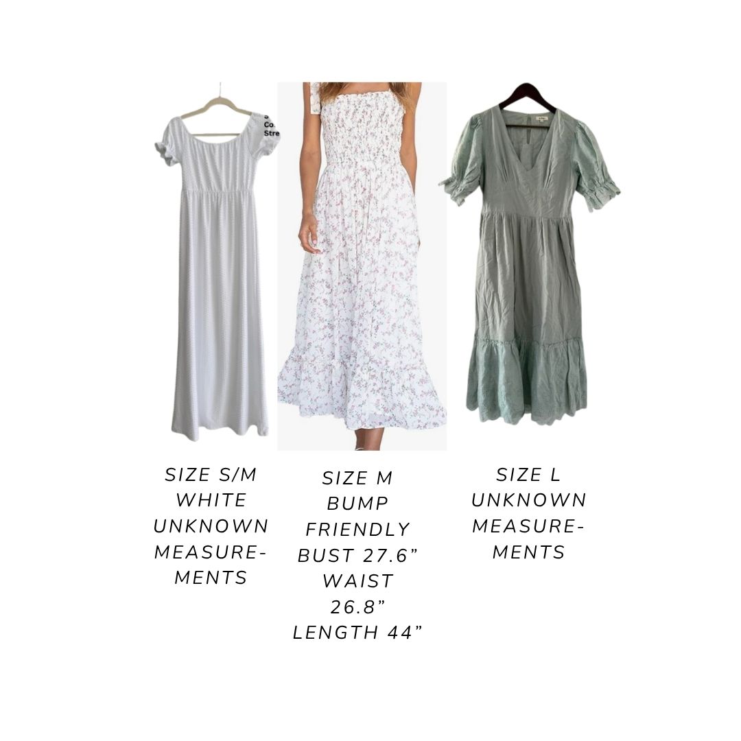 Seattle Motherhood Photographer Wardrobe Guide - client selection options