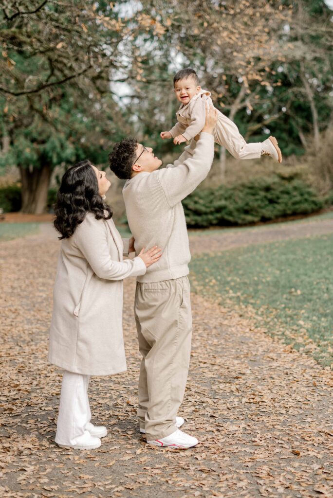 fall family photos is the Washington Park Arboretum